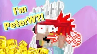 INTERVIEW PeterW !! | PETER ALREADY HAVE A GIRLFRIND !?  ( GROWTOPIA )