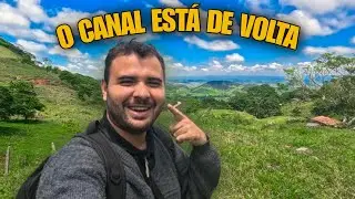 O CANAL ESTÁ DE VOLTA | PAISAGEM NA ROÇA + FAZENDO ALGUMAS TAREFAS