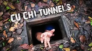 Why Cu Chi tunnels are so important? | Crawling through VIETNAM'S hidden UNDERGROUND WAR tunnels