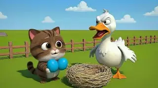 &ldquo;Farm Adventure 🐱 Naughty Cat Steals Duck Eggs 🥚 Duck & Farmer Save the Day 🦆👨&zwj;🌾&rdquo;