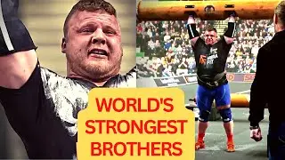 World's STRONGEST Brothers | LOG LIFT Battle!