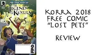 Korra 2018 Free Comic 