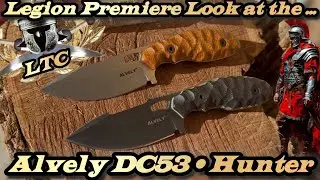 Премьерный обзор модели Alvely Hunter от Legion в стали DC53 #нож #edc #фиксированныйлезвие #охот...