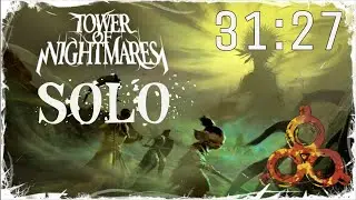 Guild Wars 2: Tower of Nightmares Solo in 31m27s [World Record] [Engineer]