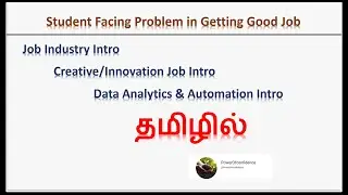 Intro for Creative/Innovation Job | Data Analytics | Automation and Job Industry | MIS