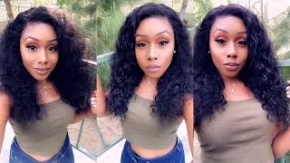 Amazed!! 🙌🏿 BEAUTIFUL Beach Waves - Natural Wave Lace Front Wig | Wiggins Hair
