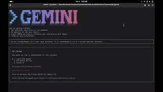 Установка и настройка Gemini CLI за 5 минут