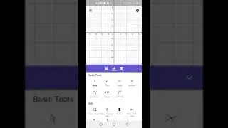 Geogebra Graphing Calculator Tutorial Using an Android Phone