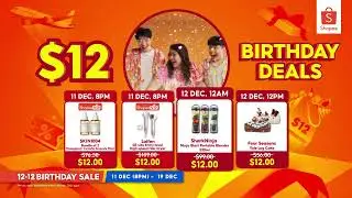 Shopee 12.12 Birthday Deals