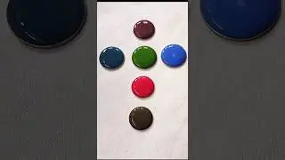colour mixing #artshorts #colormixingmagic #satisfying #colourtheory #aestheticcolors #art #coin