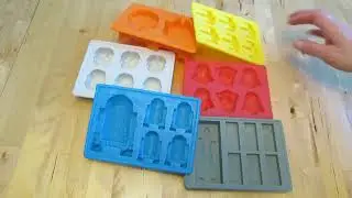Star War Shaped Mold: Set of 6 Silicone Flexible Molds: Candy, Chocolate, Soap, Baking, Jello Review
