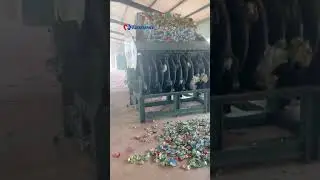 Aluminum UBC Scrap Bale Breaker Machine _ Automatic Bale Breaker Machine_Bale Breaker #shred#breaker