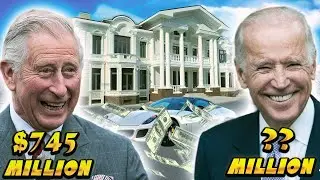 King Charles III VS Joe Biden - Lifestyle War 2023 | Net Worth,Rich Life, Salary,Spending Millions