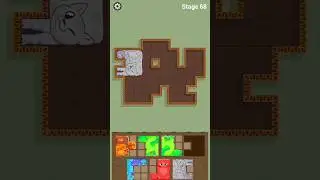 Block Puzzle Cats - Level 68! Can You Solve It? 🧩🔥 #Shorts