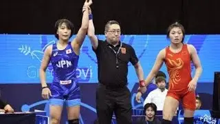 藤波朱理、フォール負け危機から逆転勝利 全日本選手権57キロ級初優勝、公式戦150連勝に到達【レスリング】