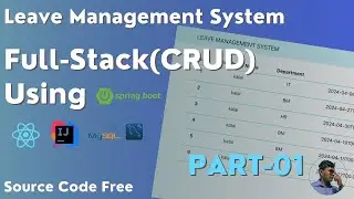 Spring Boot Full stack(CRUD) Application | part-01