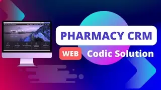 React JS Pharmacy Operations Website dashboard - Web development at Codic Solution