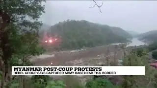 Guerrillas capture Myanmar military base: reports