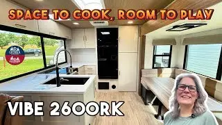 Space to Cook, Room to Play and Windows Galore in this 2026 Forest River Vibe 2600RK