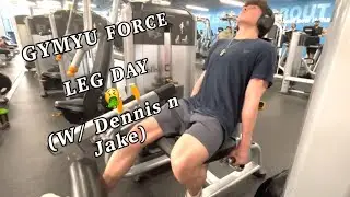 The LEG day video (ft gymyu force)