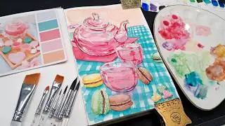 Whimsy Watercolor Wednesday! Let's try out my new brushes with @Altenew