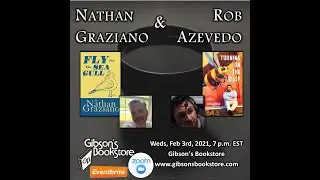 Author Nathan Graziano and poet Rob Azevedo