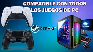 C&oacute;mo Conectar un Control de PS4/PS5 a PC 🎮 | Juega Todo con Steam (Incluye Juegos No Steam)
