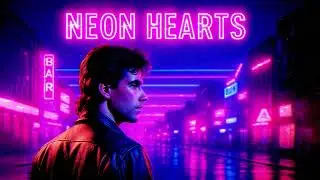 Neon Hearts💔 #music  #80sSynthpop #RetroLove #SynthwaveVibes #HeartbreakAnthem #newmusic2025