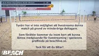 Gruppspel - Jacob Mimon Ekqvist / Henry Nordin Ottosson vs Emil Wennersten / Vidar Holling