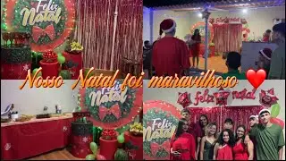 NOSSO NATAL FOI MARAVILHOSO EM FAMÍLIA/MUITA ORGANIZAÇÃO GANHEI PRESENTES.