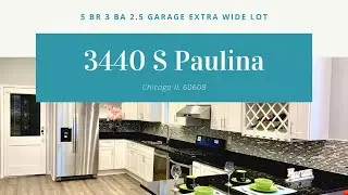 3440 S Paulina 4 BR 3 BA 1 Den 2 Car Garage - Asking price $455,000.00