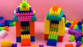 Satisfying DIY  House ASMR Building Blocks/block game/lego blocks#asmr#asmrsounds#buildingblocks