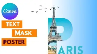 Text Mask post | CANVA | Graphics Designer | Utkarsh Shukla