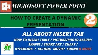 MS POWER POINT I ALL ABOUT INSERT TAB I DAY 2 I