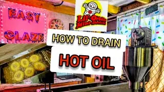 How to Drain Hot Oil from Lil&rsquo; Orbits Mini Donut Machine