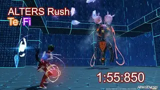 [PSO2:NGS] - ALTERS Rush ARKS Record (Te/Fi, 1:56)