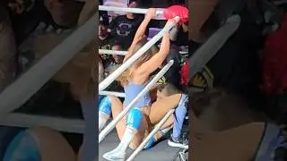 Jordan Blu SECOND bronco buster #womenswrestling