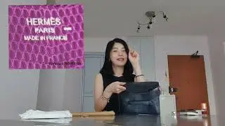 Hermes Faco Pochette Clutch in Lizard leather (Vintage)