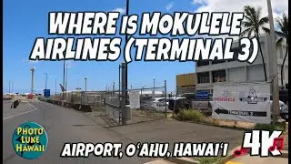 Hawaii Drive Where is Mokulele Airlines Terminal 3 at Honolulu Airport July 25, 2023 Oahu Hawaii