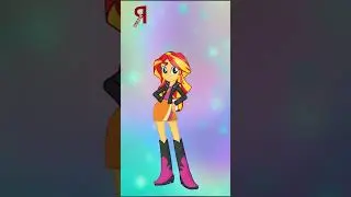 My Little Pony Sunset Shimmer Equestria Girls Growings up #mlp #mylittlepony #pony #radius #sunset
