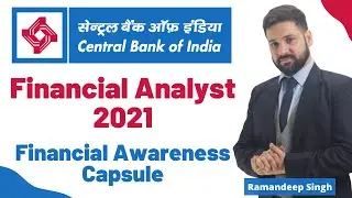 Central Bank of India Financial Analyst Capsule 2021