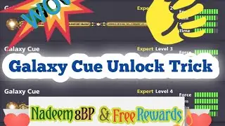 Galaxy Cue Unlock Trick 2023 | How To Unlock Galaxy Cue | Nadeem 8BP & Free Rewards