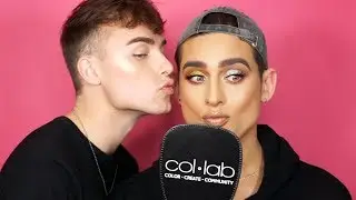 DOING MY BOYFRIENDS MAKEUP W/ COL-LAB MAKEUP