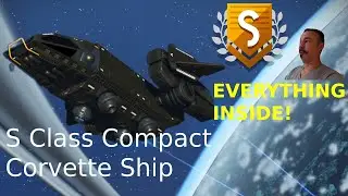 How to Build a Compact S-Class Corvette Ship in No Man's Sky | Nanite Farming + Ship Selling Guide 🚀