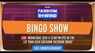 Fandom Rewind 2025 - BINGO