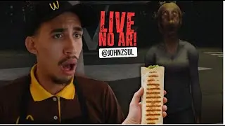 CONSEGUI um EMPREGO em um RESTAURANTE MAL ASSOMBRADO! - Shawarma Kiosk : The Anomaly [HORROR]