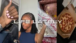 LIFE LATELY | Nail Appointment, Food Reviews, Mini Christmas Shopping & Decor