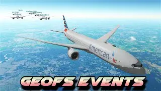 GeoFS Events: Houston to Dallas (777-300ER) | Long Haul Prelude
