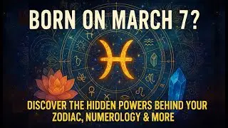 Born on March 7? Discover the Hidden Powers Behind Your Zodiac, Numerology & More!