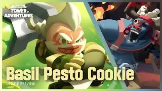 Basil Pesto Update Preview! (New CookieRun: Tower of Adventures Update)